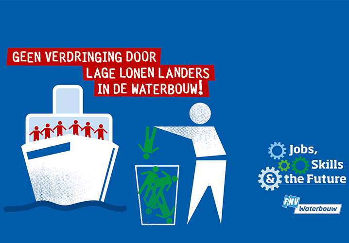 GEEN VERDRINGING DOOR LAGE LONEN LANDERS IN DE WATERBOUW!