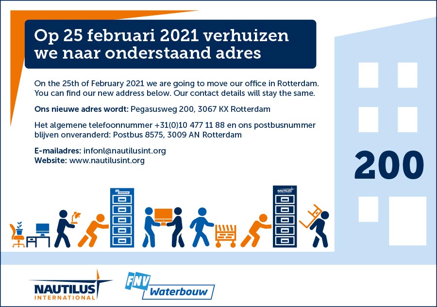 Verhuiskaart FNV Waterbouw