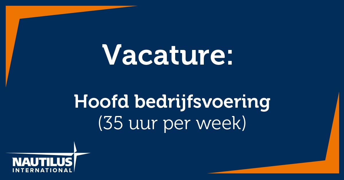 Vacature: Hoofd bedrijfsvoering (35 uur per week)